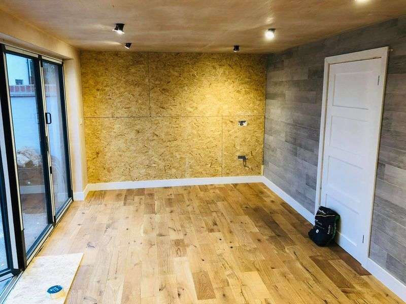Garage conversion in Cullompton