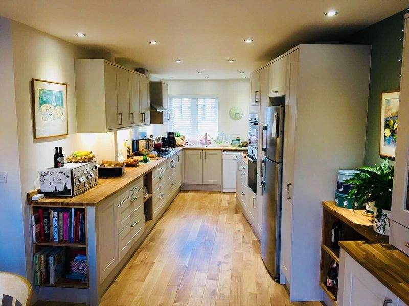 Admiral Way oak worktop finish