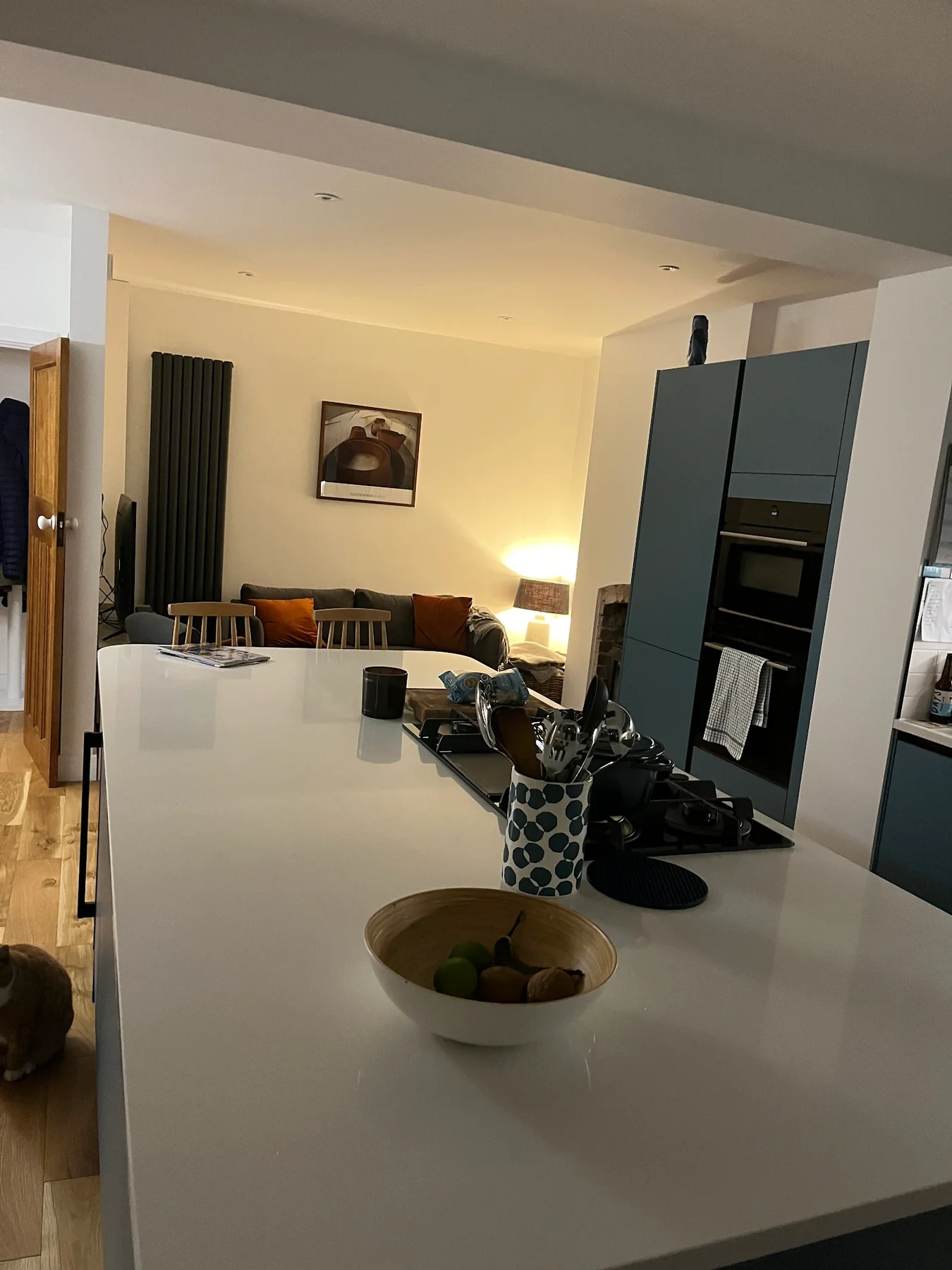 Kitchen detail and fitted storage